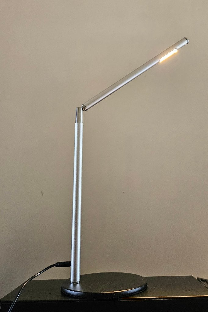 Lampe de bureau LED CLED-0100 gris, Neuf, Moins de 50 cm, Enlèvement ou Envoi, Design moderne minimaliste industriel