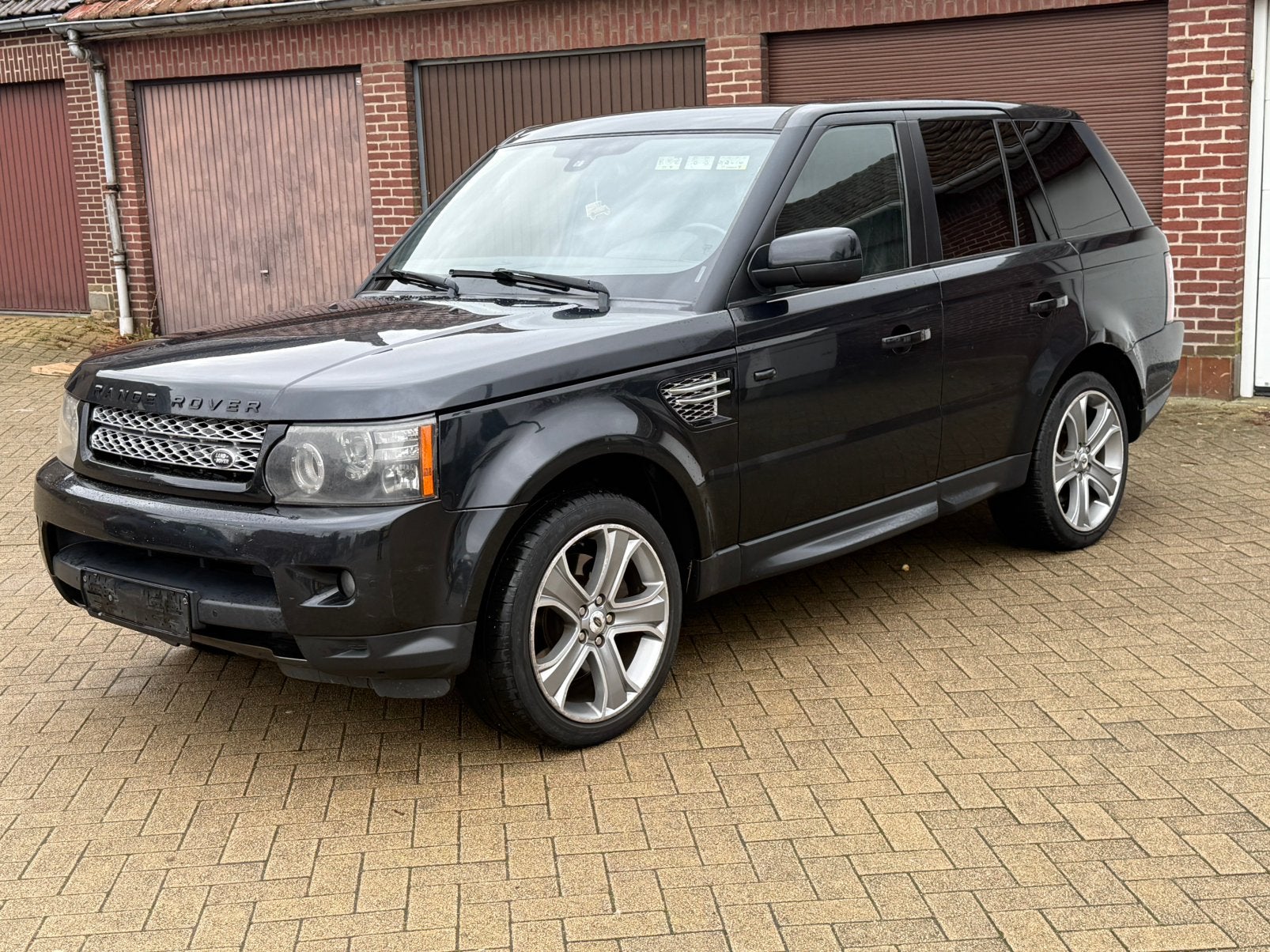 Range Rover sport 3.0d automatique full euro5, Auto's, Land Rover, Automaat, Euro 5, Zwart, Zwart