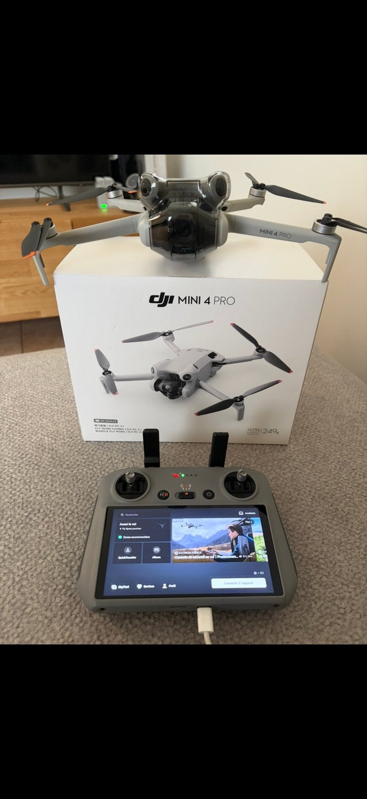 Drone DJI mini 4 pro bundle complet, TV, Hi-fi & Vidéo, Enlèvement, Neuf, Drone avec caméra, DJI