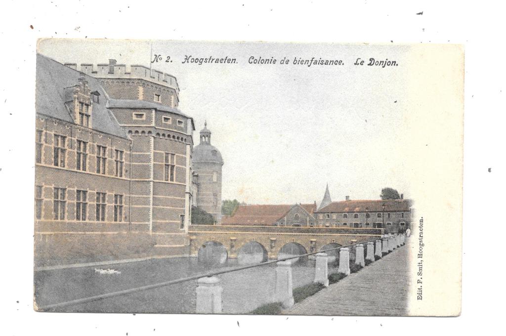 Hoogstraeten NA17: Charitatieve kolonie. De kerker, Verzamelen, Verzenden, Voor 1920, Gelopen, Antwerpen