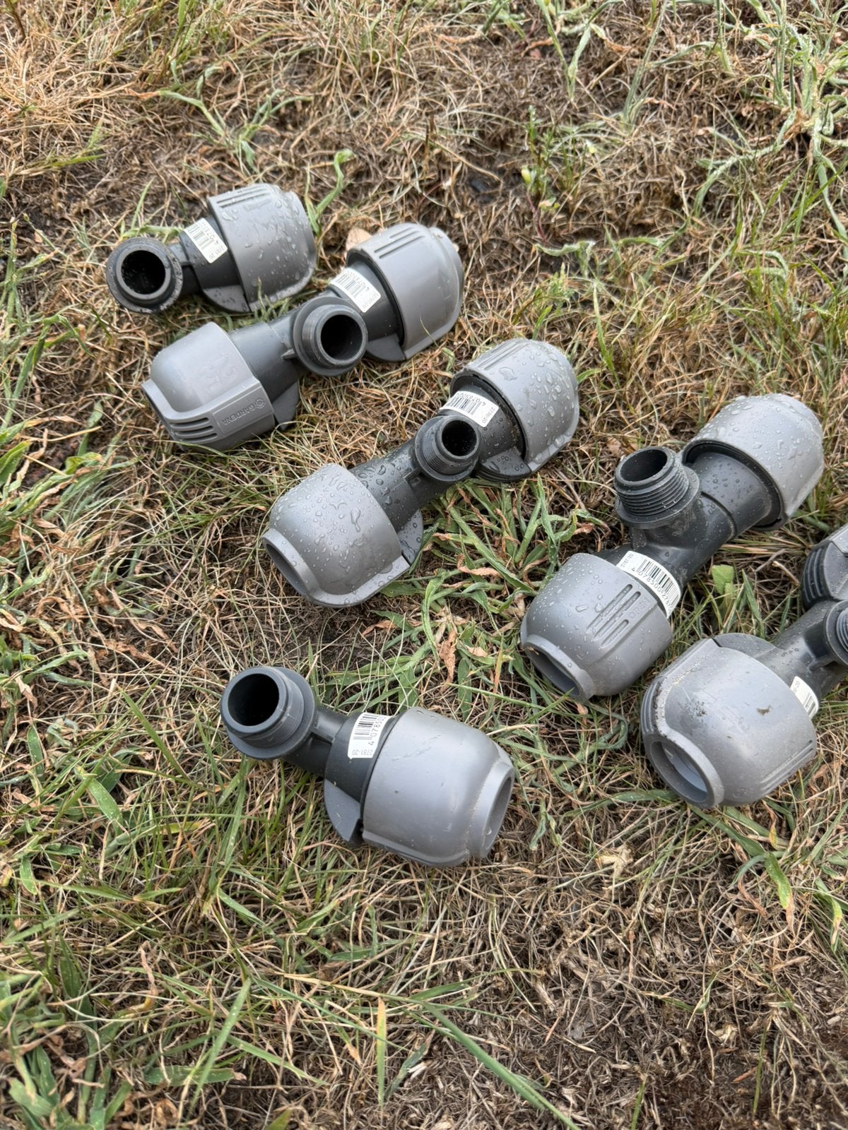Gardena sprinkler systeem koppelingen, Ophalen, Zo goed als nieuw
