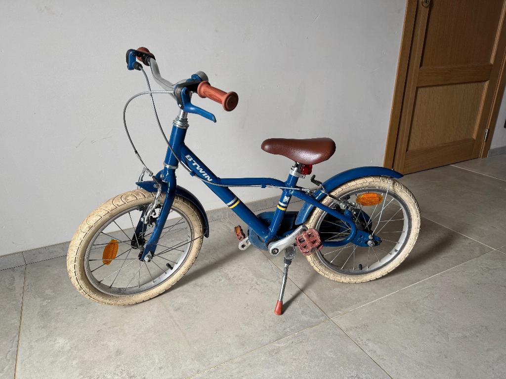 Btwin kinderfiets, Sport en Fitness, Wielrennen, Ophalen, Gebruikt
