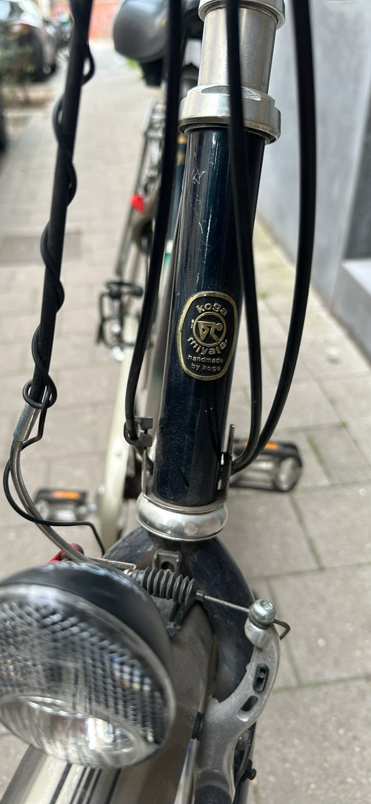 Damesfiets, Ophalen