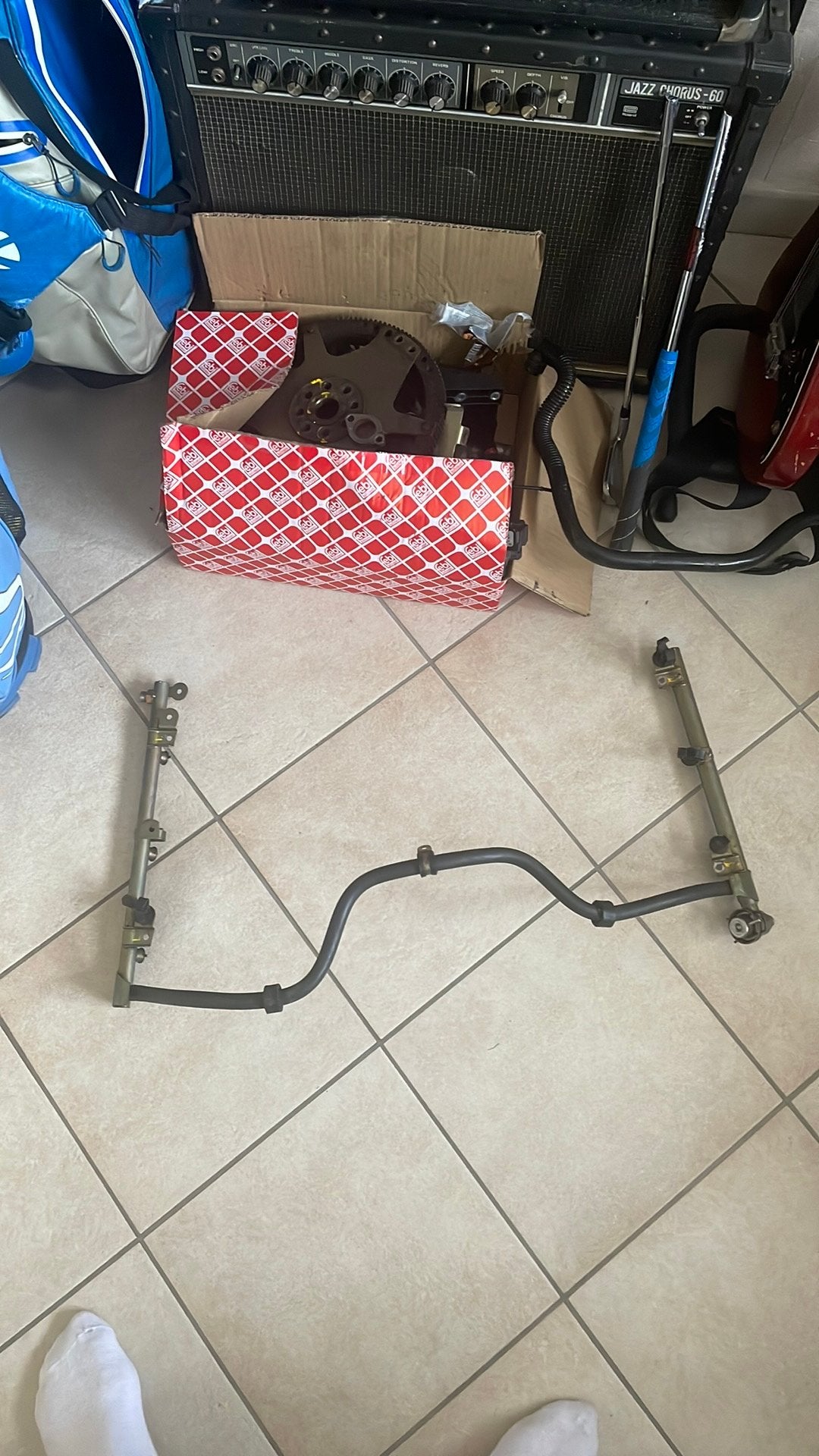 Rampe de carburant, Enlèvement, Utilisé, Porsche