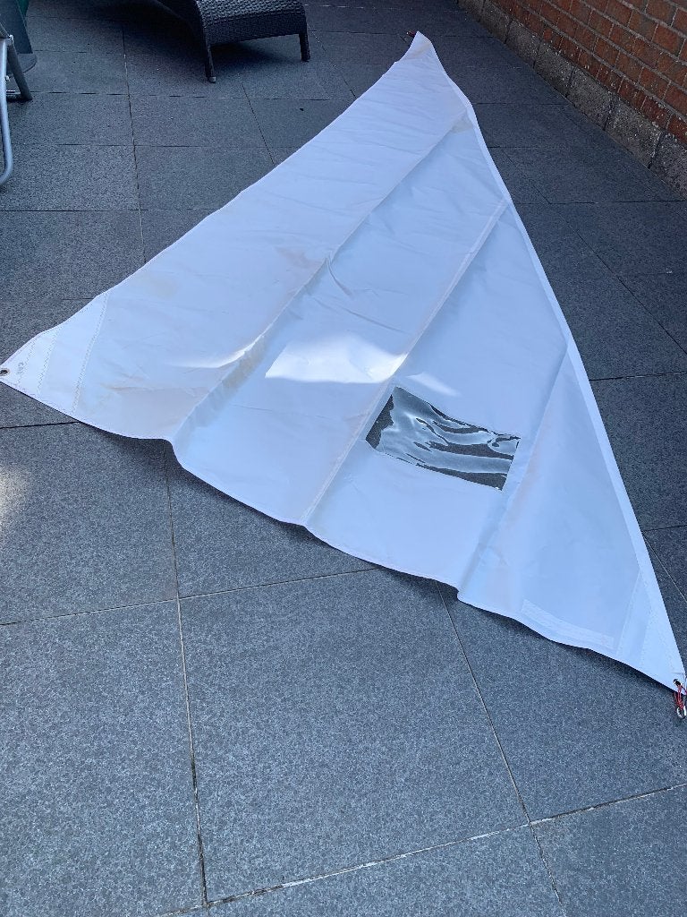 Zeil grootzeil en fok, Watersport en Boten, Zeilen en Zeiltoebehoren, Ophalen, Nieuw, Grootzeil