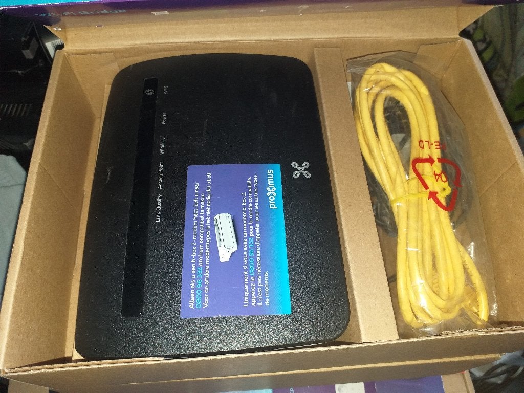 WiFi Bridge  tg234 + cable, Enlèvement ou Envoi