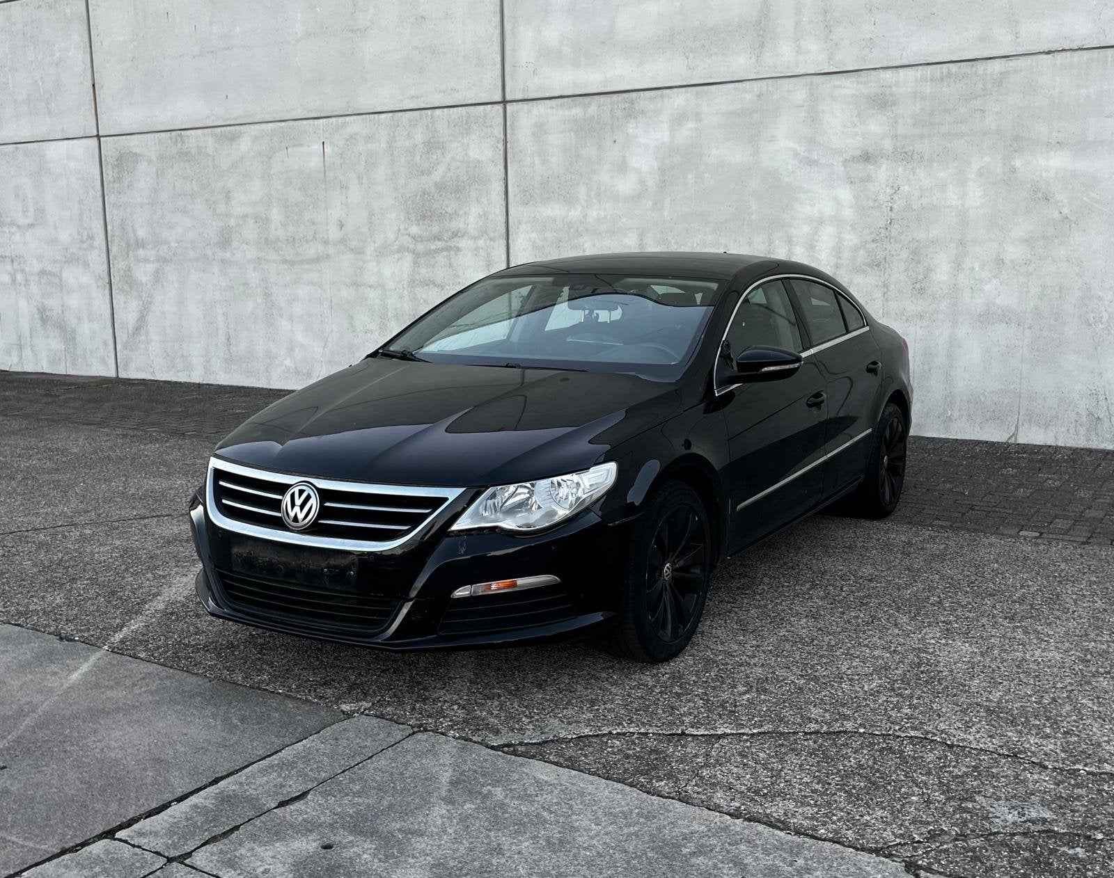 Volkswagen Passat CC • 1.8 Benzine • ongeval, Auto's, 4 zetels, Passat CC, Zwart, 4 cilinders