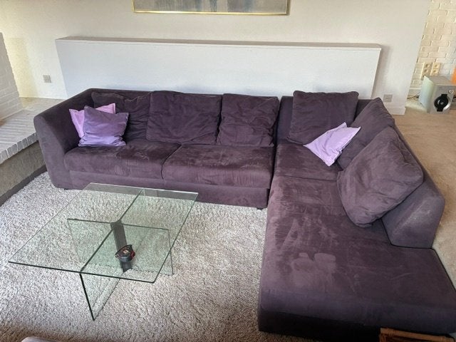 salon /hoekzetel, Huis en Inrichting, Ophalen, Gebruikt, Hoekbank, 75 tot 100 cm