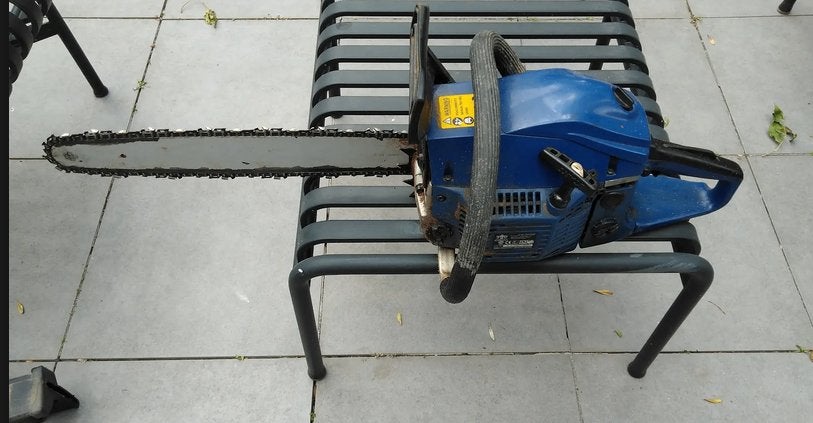 kettingzaag, Doe-het-zelf en Bouw, Ophalen, Kettingzaag