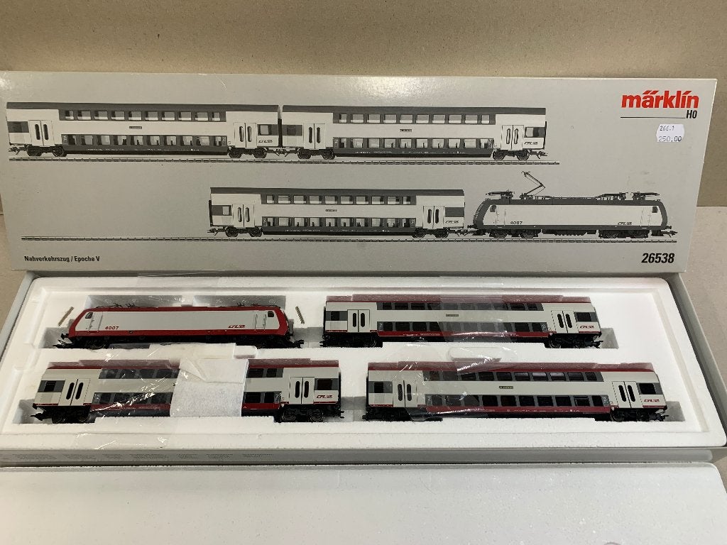 Märklin HO 26538 : Coffret CFL, état neuf., Enlèvement, Märklin