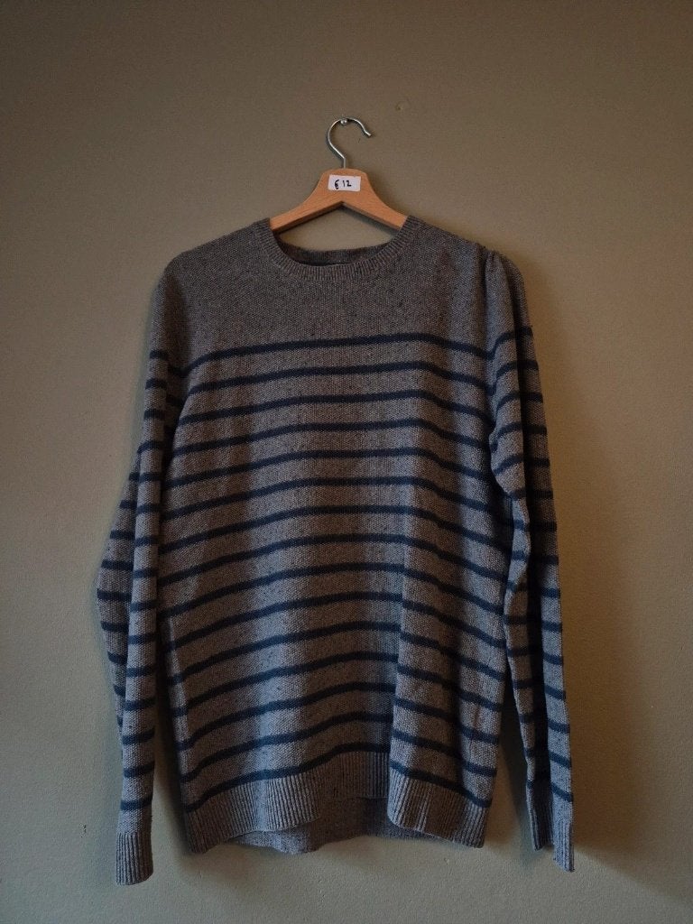 Esprit | Lange mouwen | Blauw > grijs | M | Vintage | Jaren, Ophalen of Verzenden, Zo goed als nieuw, Esprit, Maat 48/50 (M)