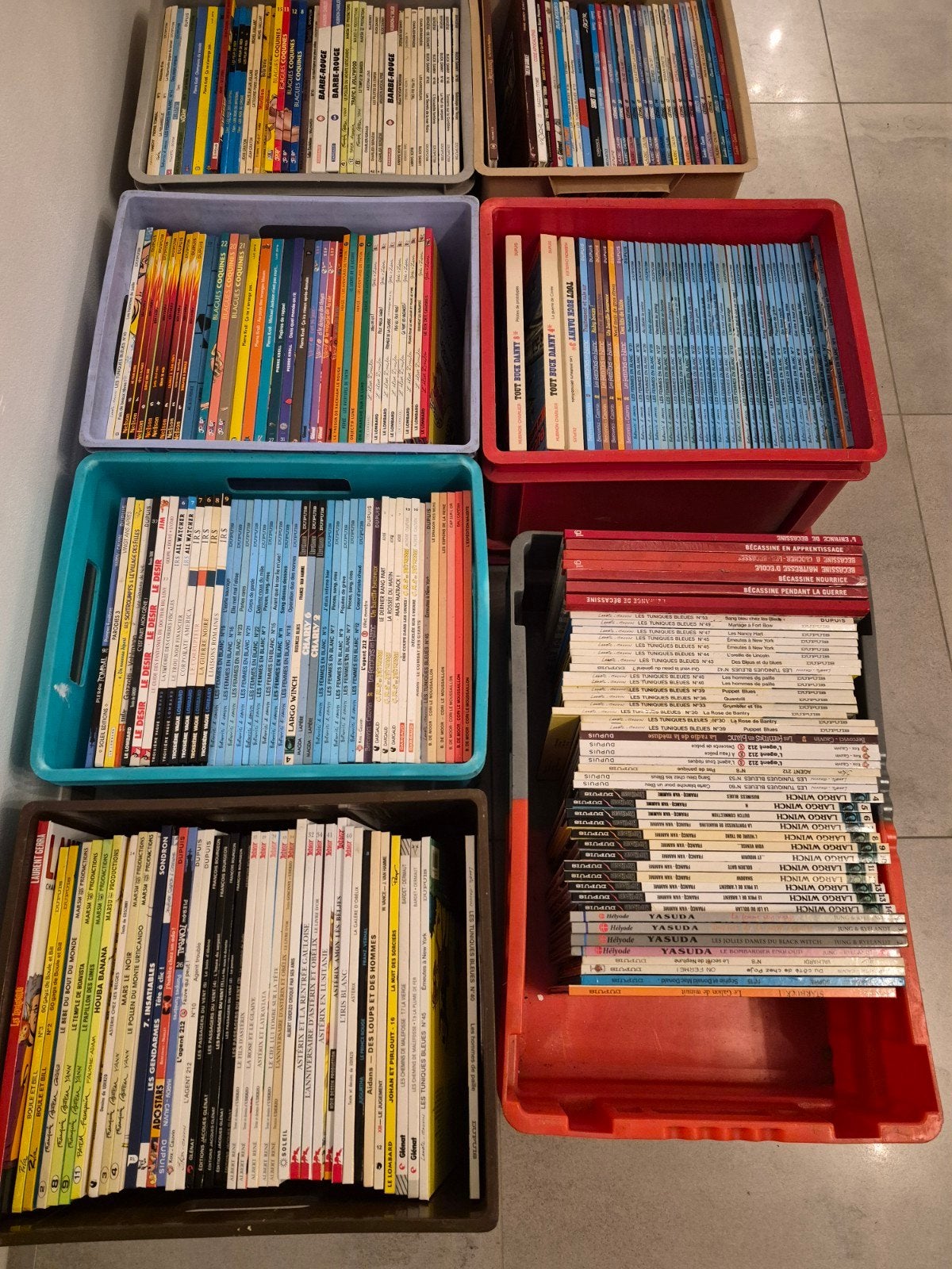 lot bd, Enlèvement