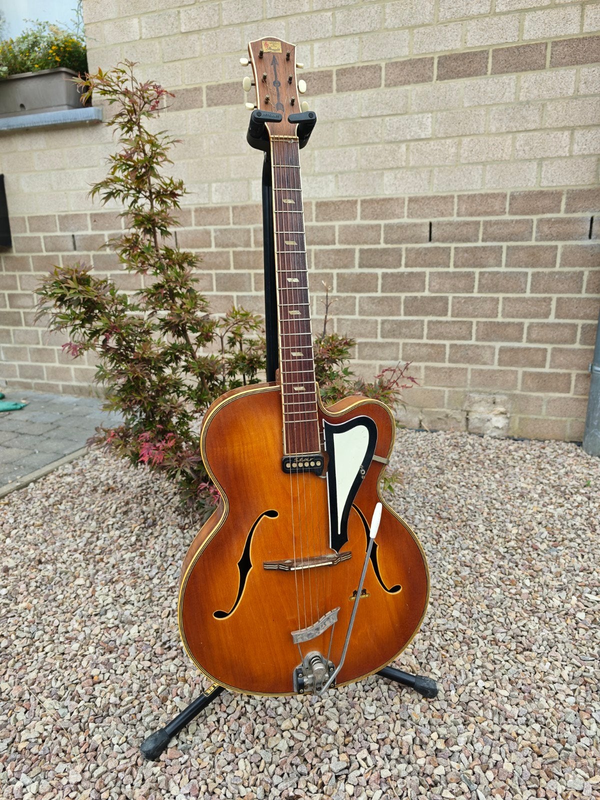 Musima antieke gitaar, Muziek en Instrumenten, Ophalen, Gebruikt, Overige typen