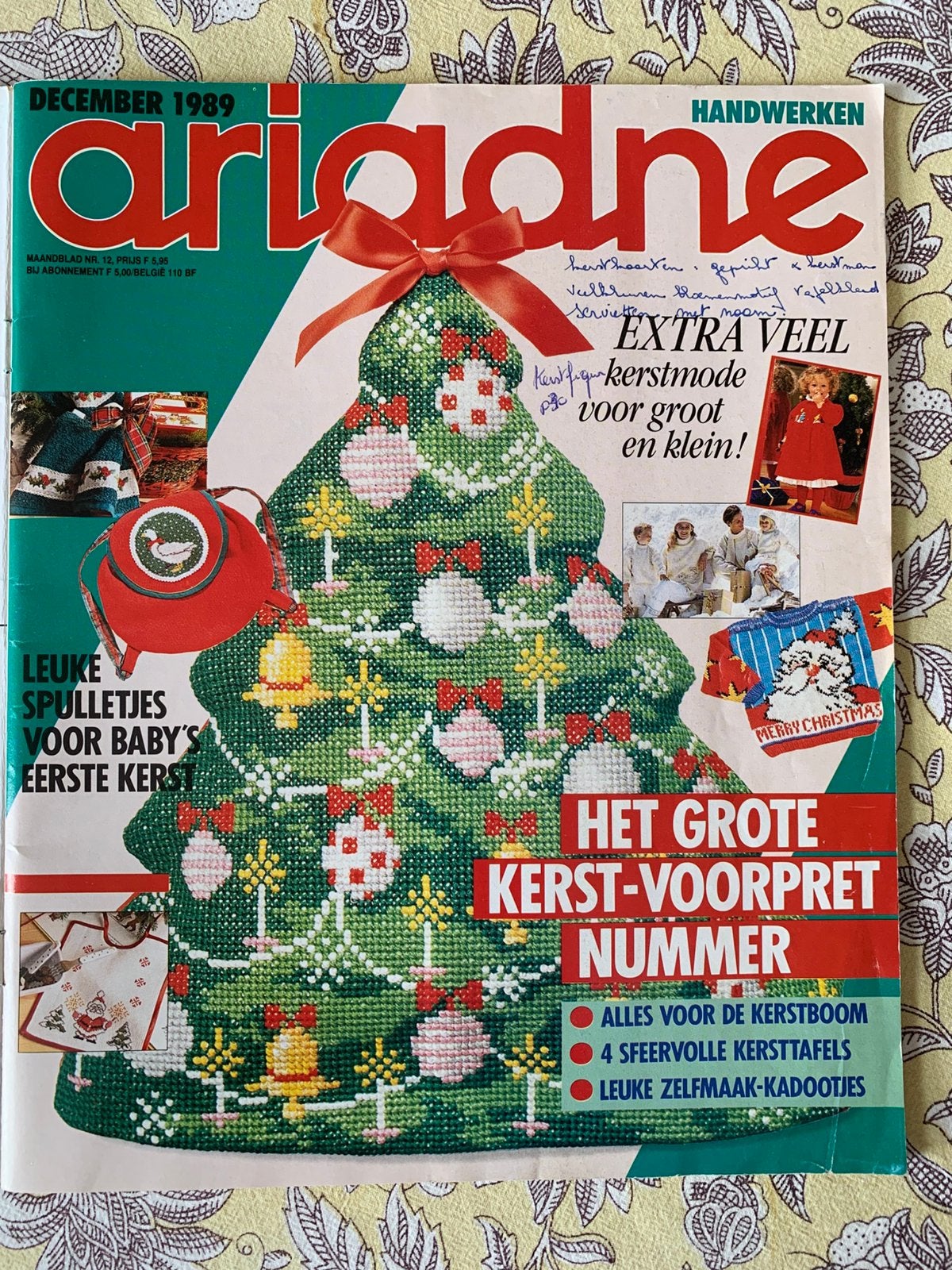 ariadne december 1989, Ophalen, Breien
