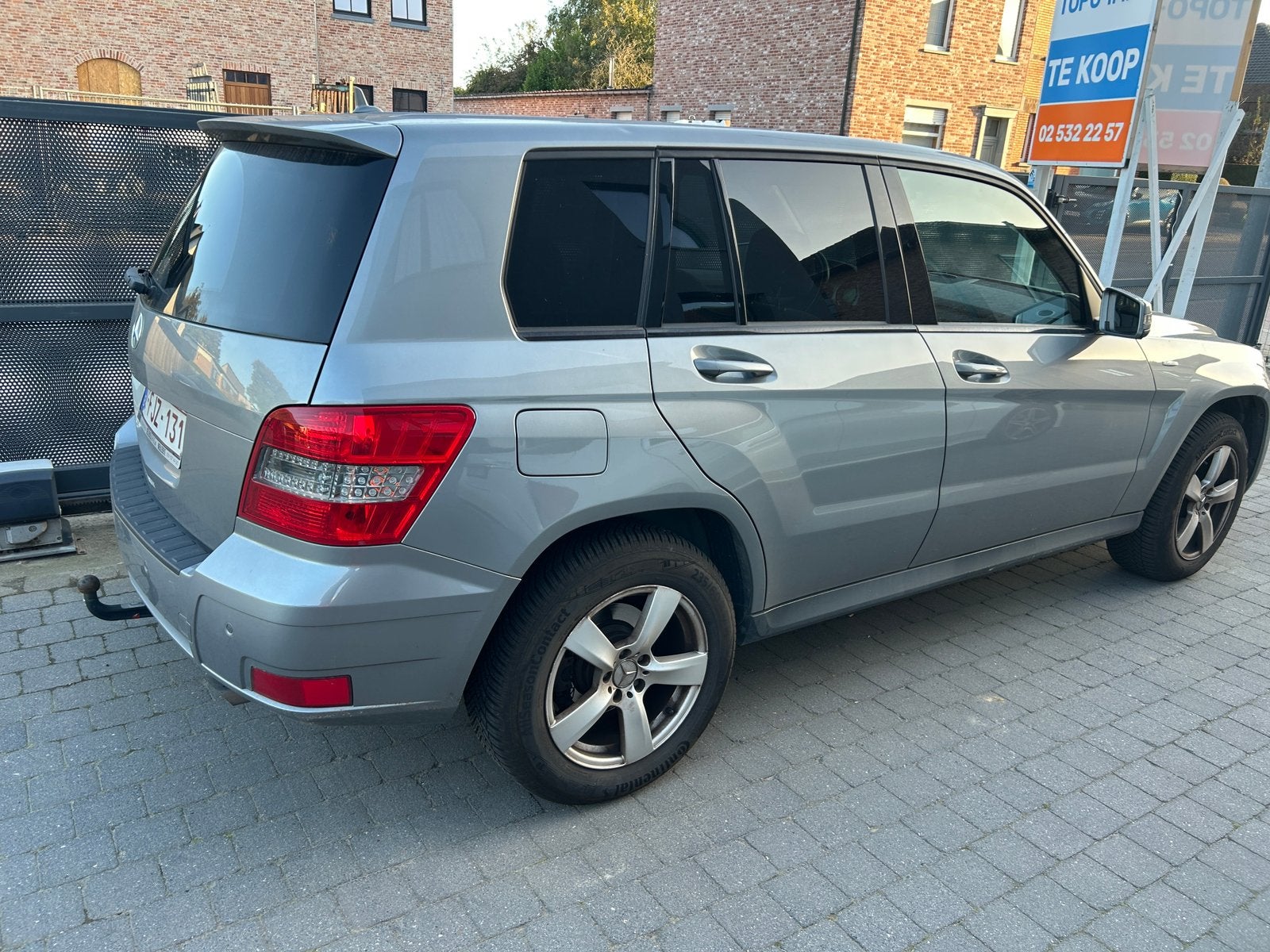 Mercedes-benz glk220 2011, Auto's, Automaat, Euro 5, Stof, Zwart