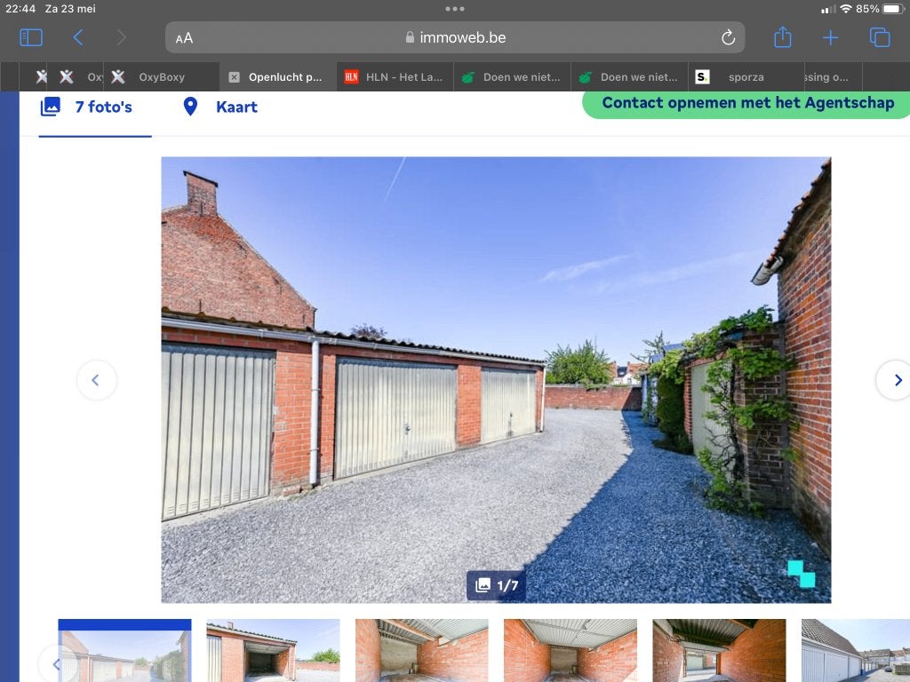 Garagebox Roeselaerestraat 48.     IZEGEM, Immo, Province de Flandre-Occidentale