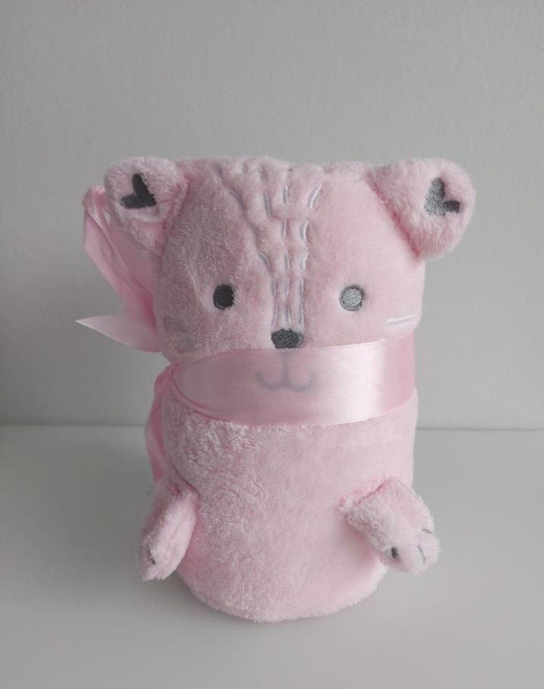 Baby dekentje (nieuw) 80cm x 100 cm, Kinderen en Baby's, Nieuw, Ophalen of Verzenden, Roze, 100 cm