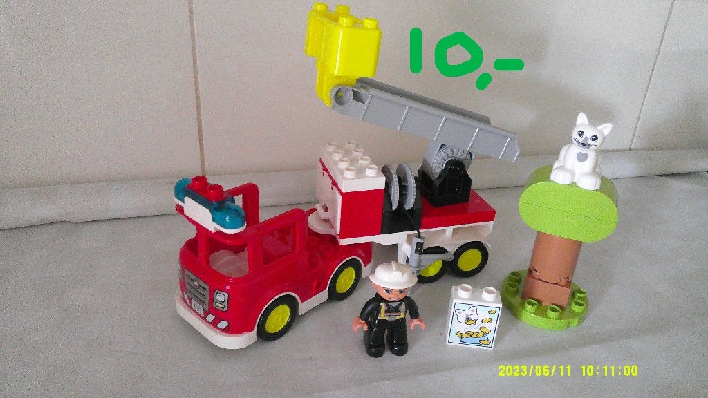 Duplo brandweer, politie, getallentrein, tractors, blokken, Enlèvement ou Envoi, Comme neuf, Duplo