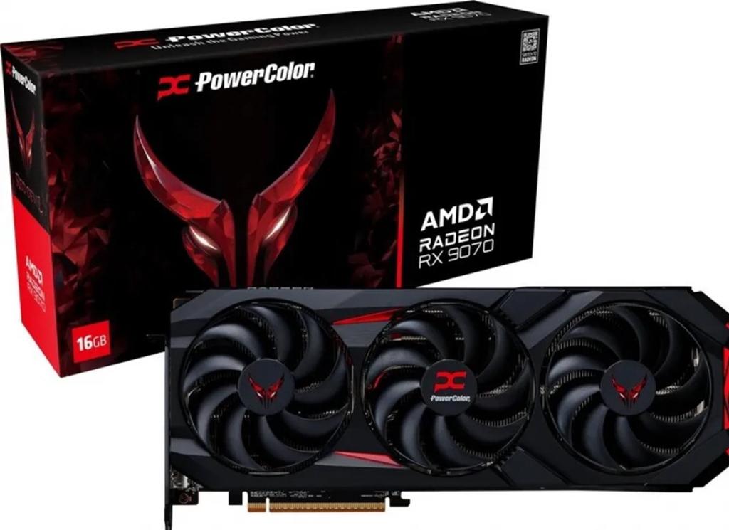AMD Radeon RX 9070 XT 16 Go de VRAM PowerColor Red Devil, Informatique & Logiciels, Cartes vidéo, Neuf, AMD, GDDR6, Enlèvement