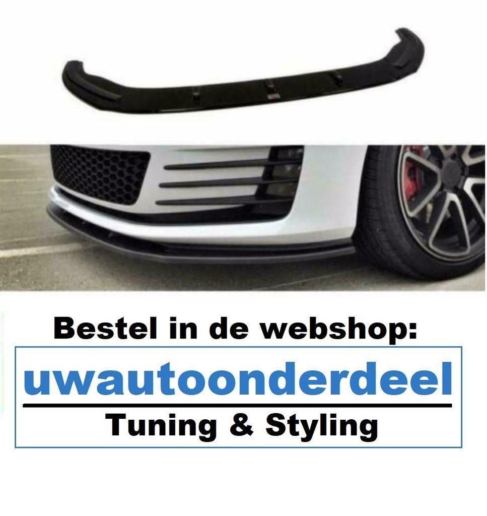 spoiler splitter Voorspoiler Geschikt Voor Golf 7 GTI GTD, Envoi