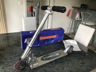 Stuntstep / freestyle step – stevige aluminium step, Fietsen en Brommers, Ophalen, Gebruikt, Gewone step, Overige merken