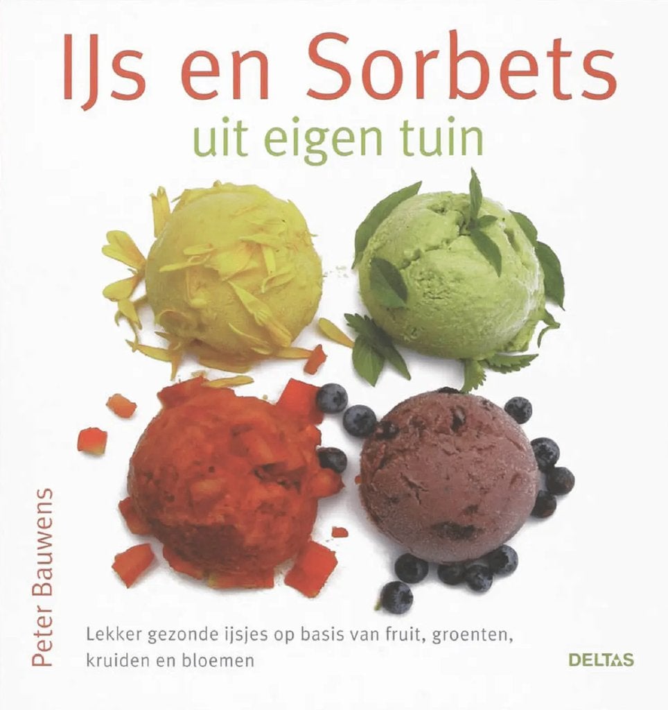 IJs en sorbet uit eigen tuin,  Peter Bauwens, Enlèvement ou Envoi, Gâteau, Tarte, Pâtisserie et Desserts