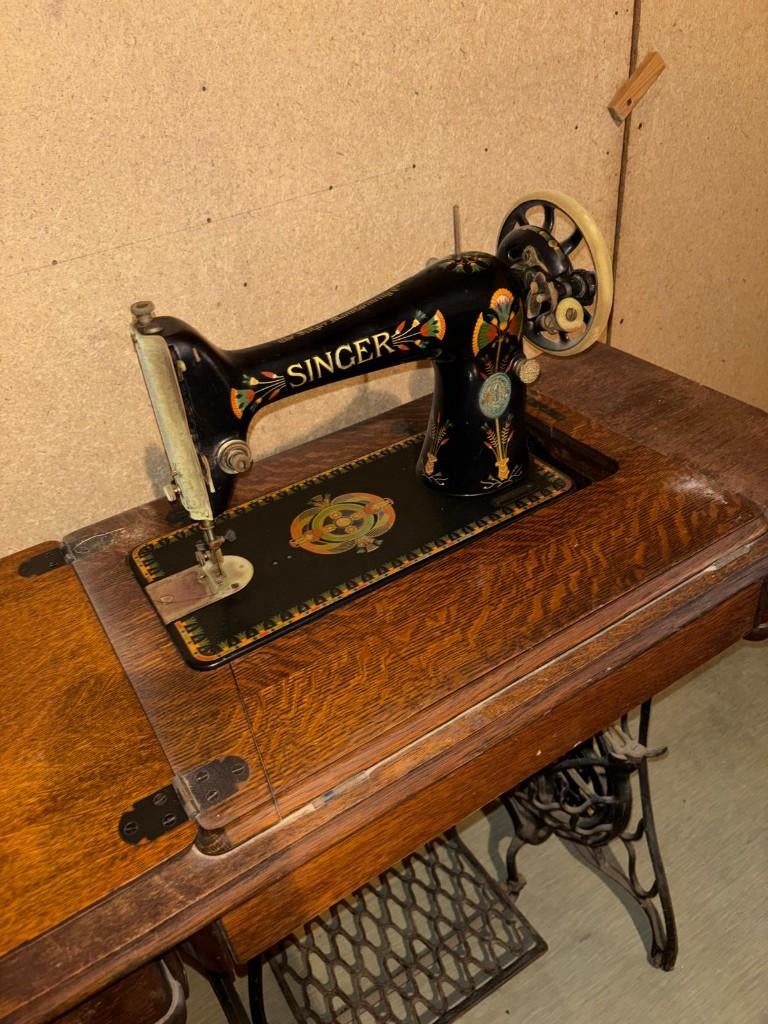 antiek naaimachine, Antiek en Kunst, Antiek | Naaimachines, Ophalen