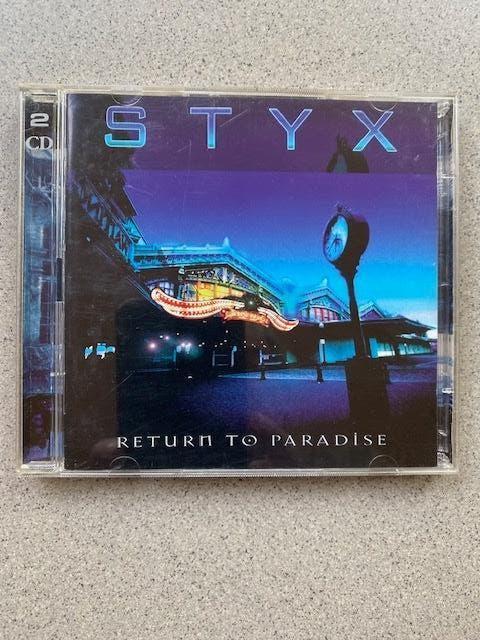CD Styx - Return To Paradise (2cd), Enlèvement ou Envoi, Utilisé