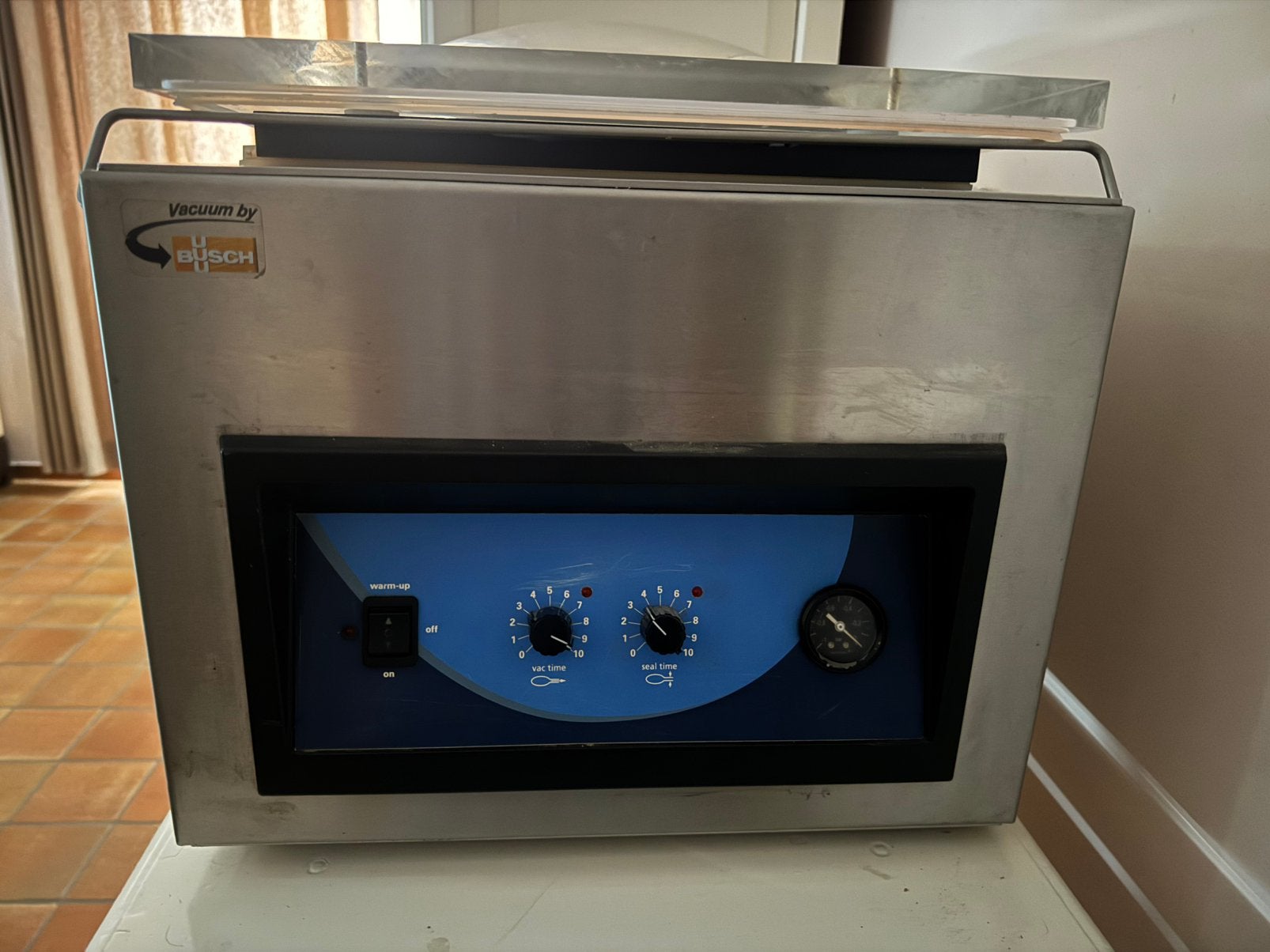 Professioneel vacuum machine hencovac, Ophalen, Gebruikt
