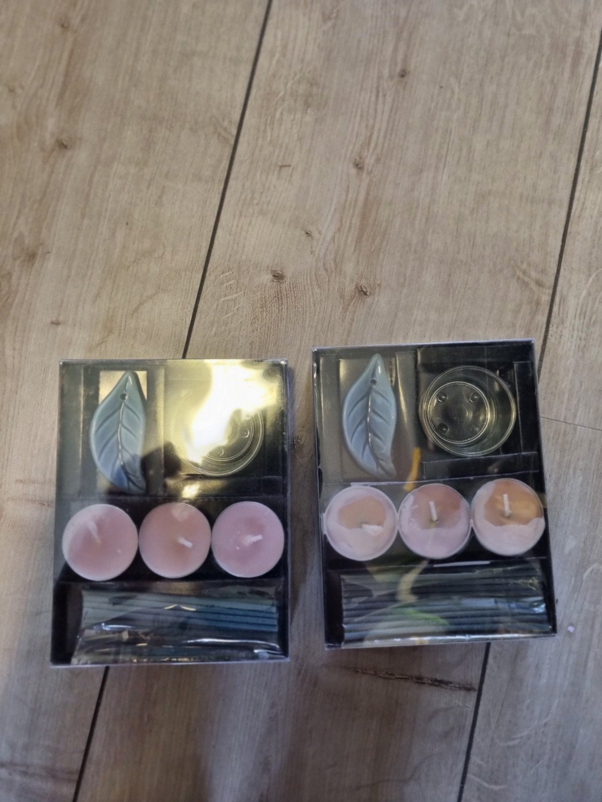 Theelichtjes in wierook, Maison & Meubles, Accessoires pour la Maison | Bougeoirs & Bougies, Enlèvement ou Envoi