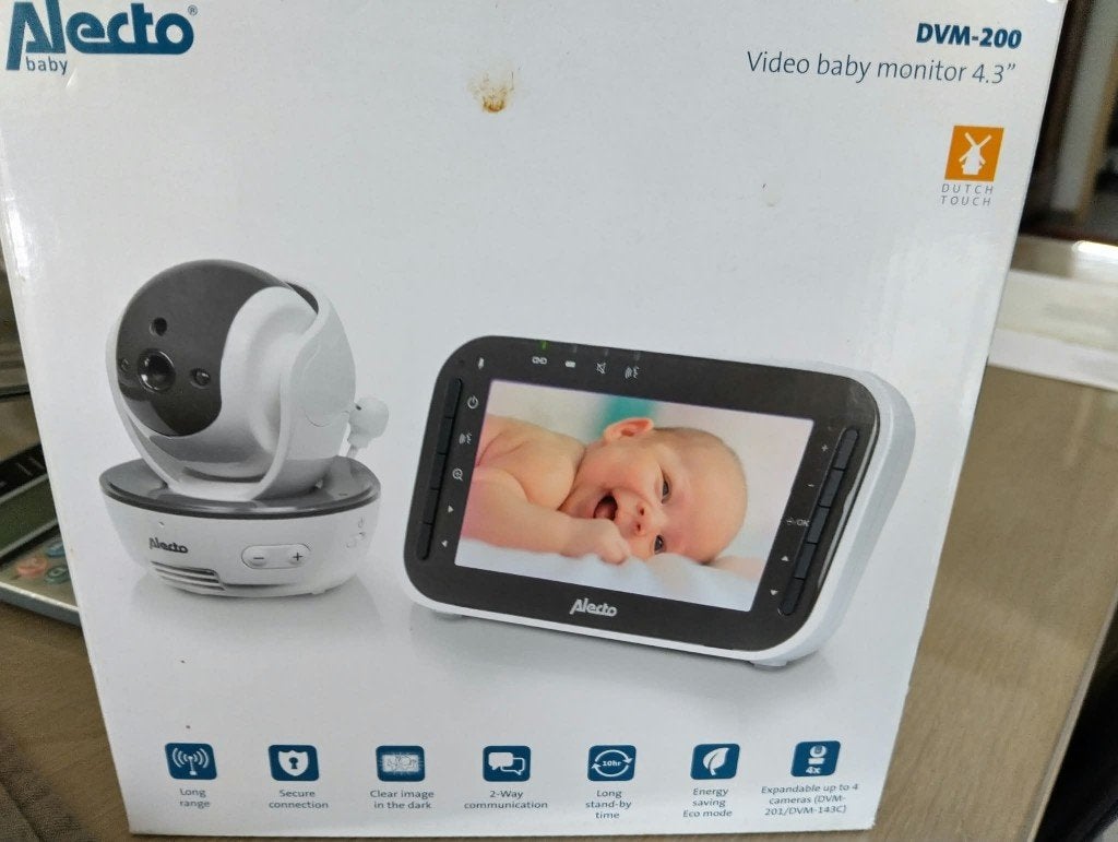 moniteur pour bébé, Enlèvement, Comme neuf, 250 mètres ou plus, Caméra