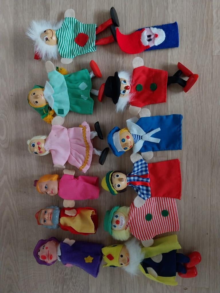 Vingerpopjes, Ophalen