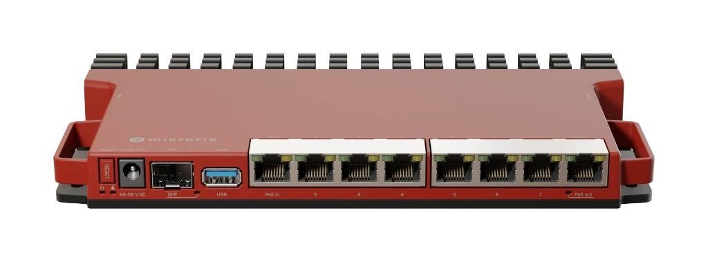 MikroTik L009UiGS-RM router SFP+, Ophalen of Verzenden, Gebruikt, Router, MikroTik