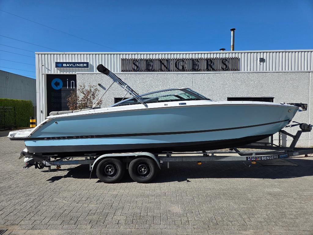 Four Winns H4 - V8-300, Sports nautiques & Bateaux, Speedboat, Comme neuf, Essence, 200 ch ou plus, Moteur in-bord, Polyester
