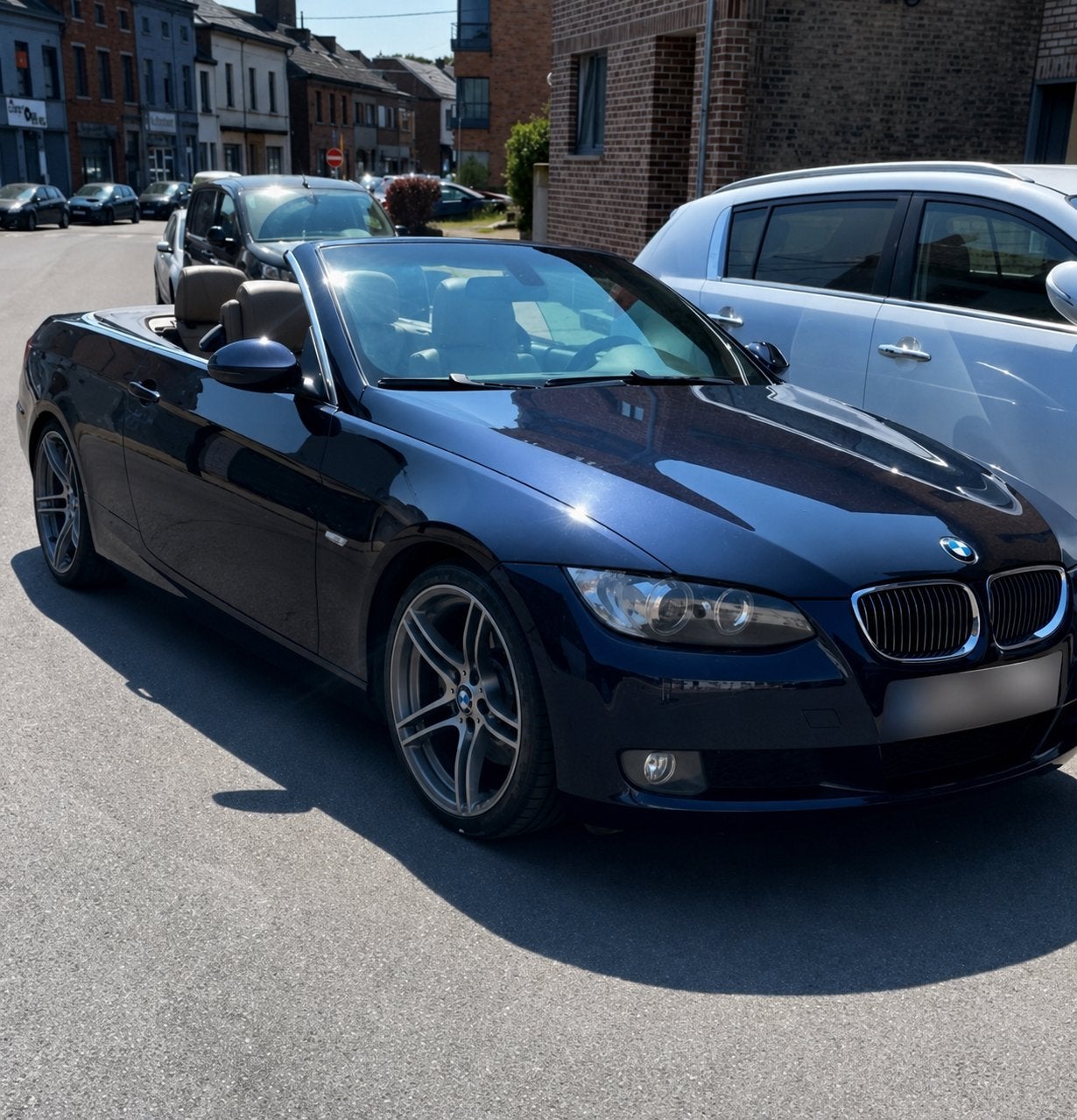 Bmw 325d cabrio E93, Auto's, BMW, Particulier, Cruise Control, Diesel, Cabriolet, Beige, Leder, Ophalen