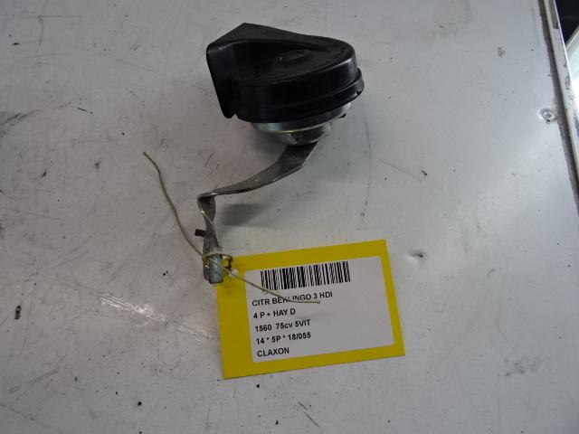AVERTISSEUR/KLAXON Citroën Berlingo (01-2008/06-2018), Autos : Pièces & Accessoires, Autres pièces automobiles, Citroën, Utilisé