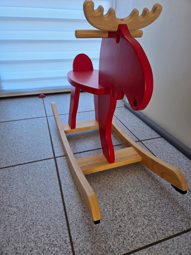 2 Houten paarden, Ophalen