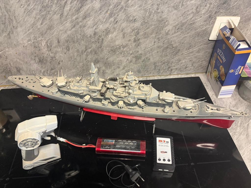 Rc schip bismarck, Enlèvement, Utilisé