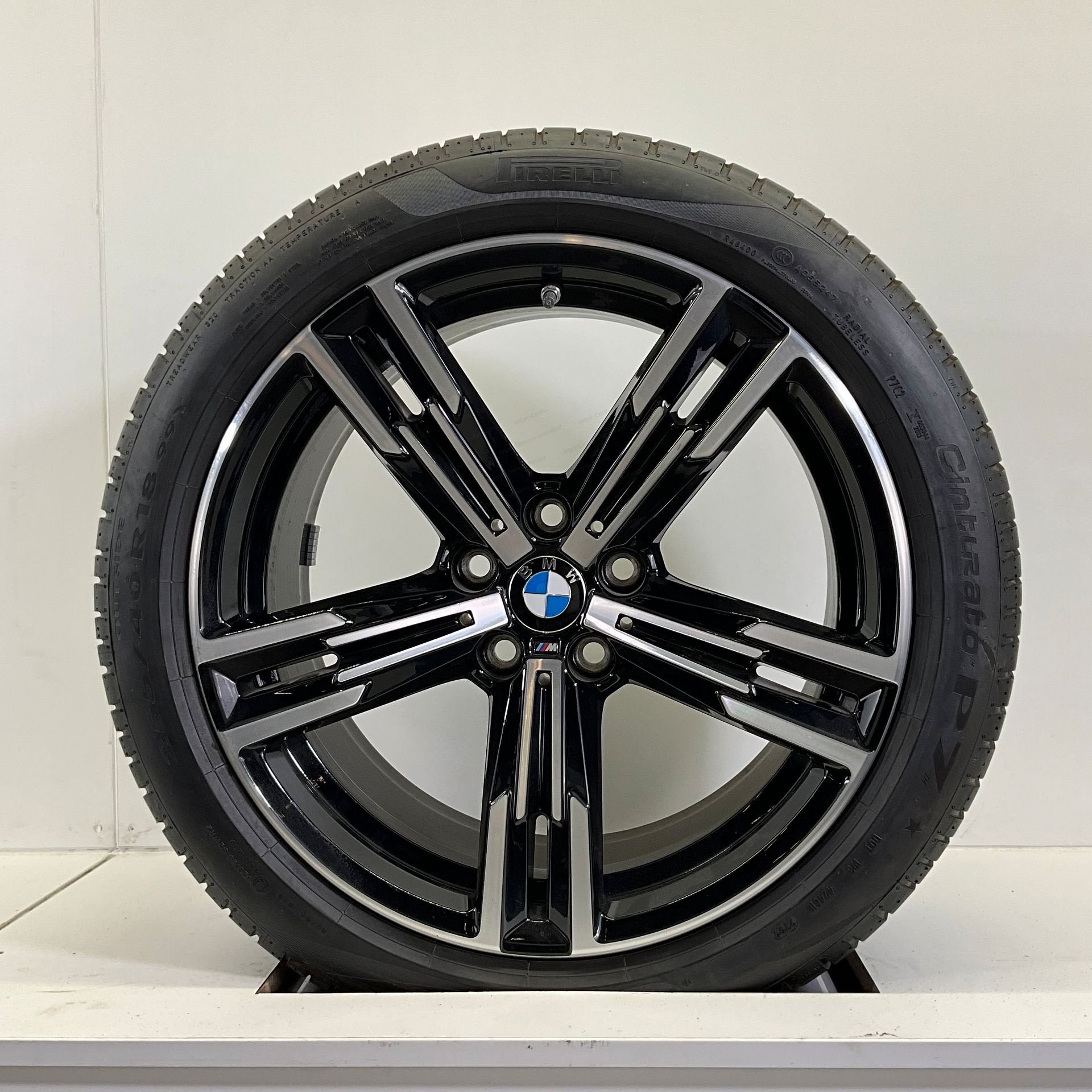 BMW 2, 3 EN 4 SERIE BREEDSET VELGEN + ZOMERBANDEN 18 INCH OR, Auto-onderdelen, 18 inch, Gebruikt, -, -