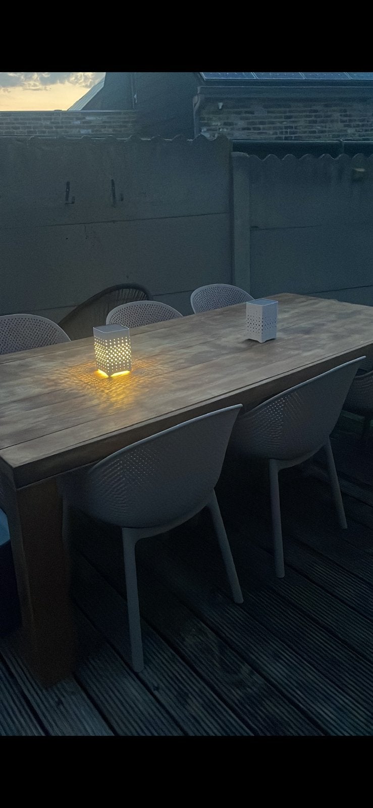 Eiken tafel, Huis en Inrichting, Tafels | Eettafels, Ophalen, Zo goed als nieuw