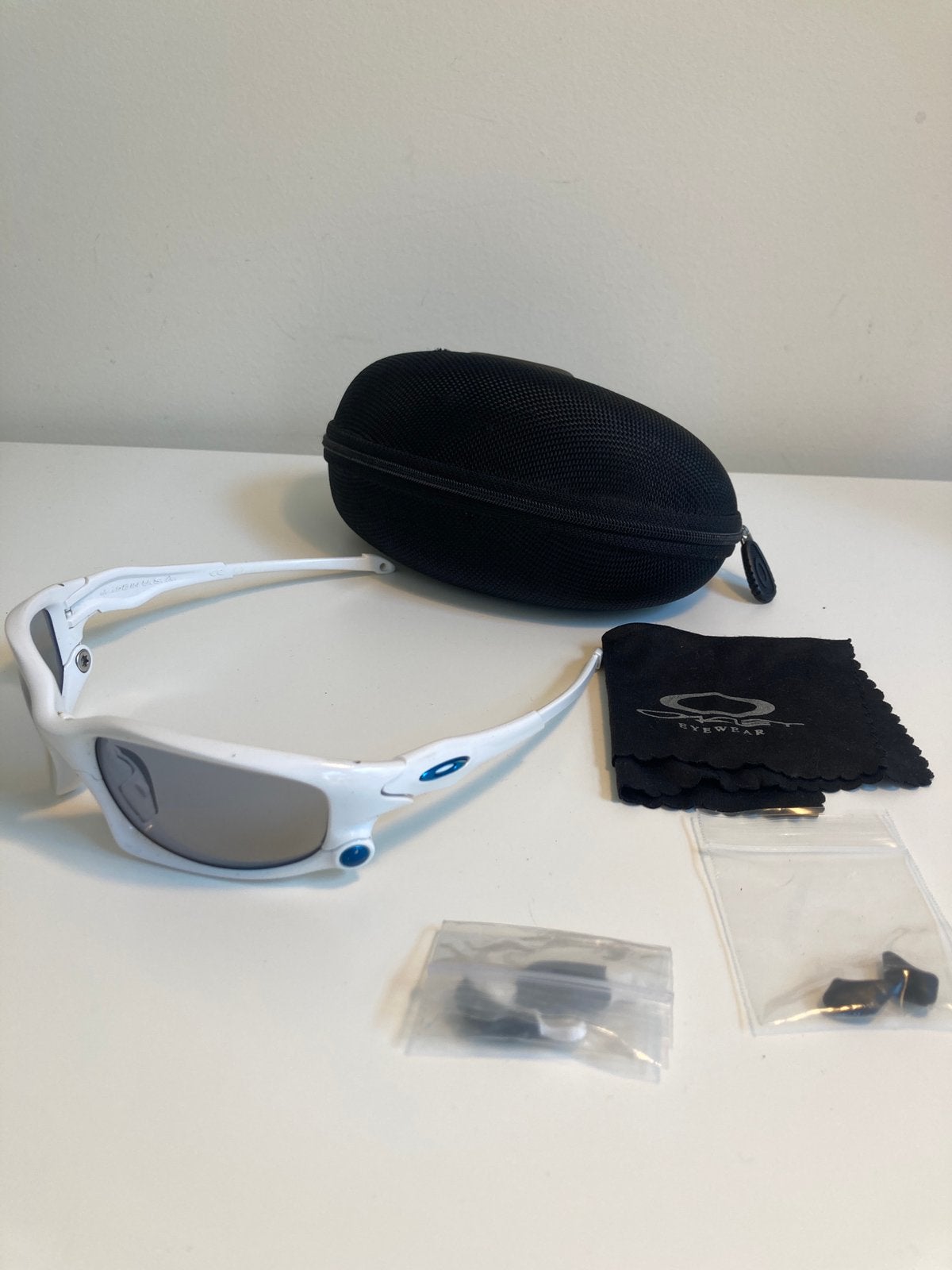 Oakley Sunglasses Split Jacket Wit, Zonnebril, Wit, Ophalen of Verzenden, Zo goed als nieuw