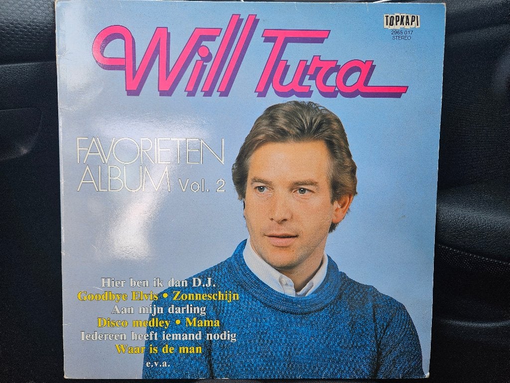 LP Will Tura - Favorieten Album Vol. 2, LP, Gebruikt, Ophalen of Verzenden, Levenslied of Smartlap