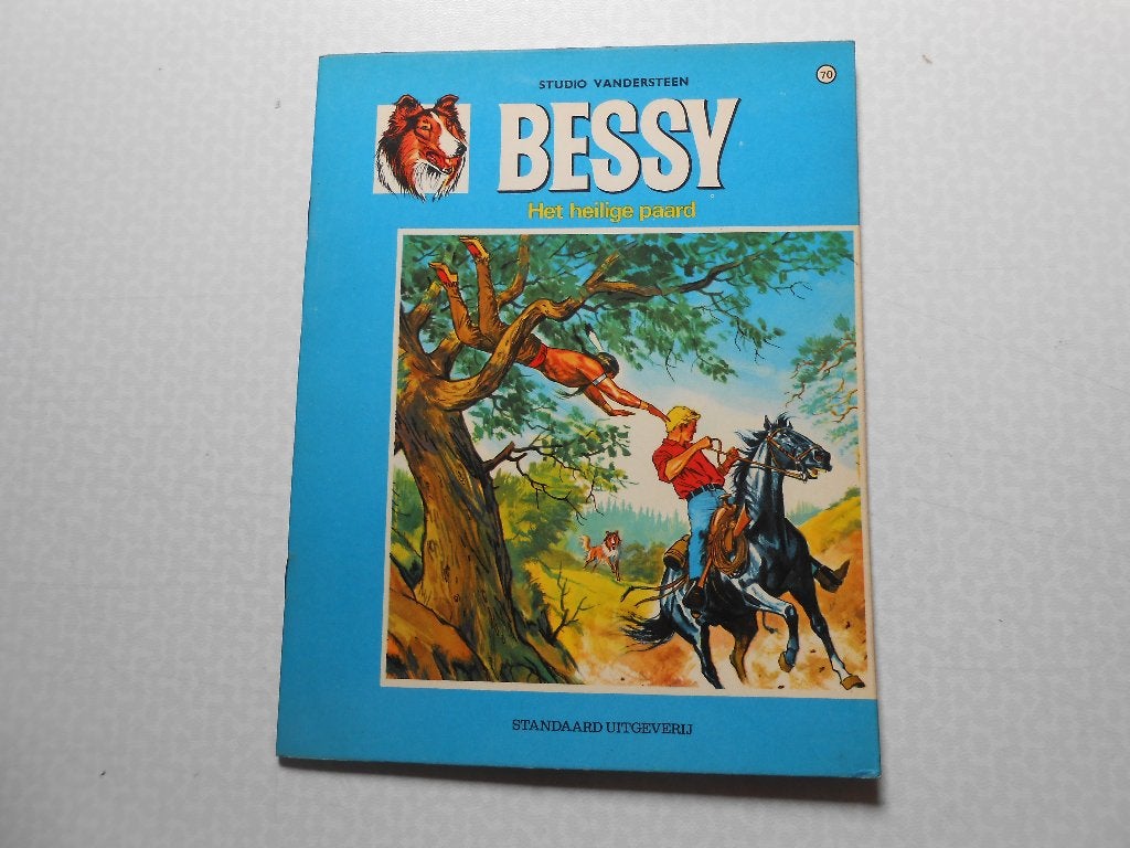 Bessy 70 Het heilige paard 1968 1 ste druk., Boeken, Willy Vandersteen, Eén stripboek, Nieuw, Ophalen of Verzenden