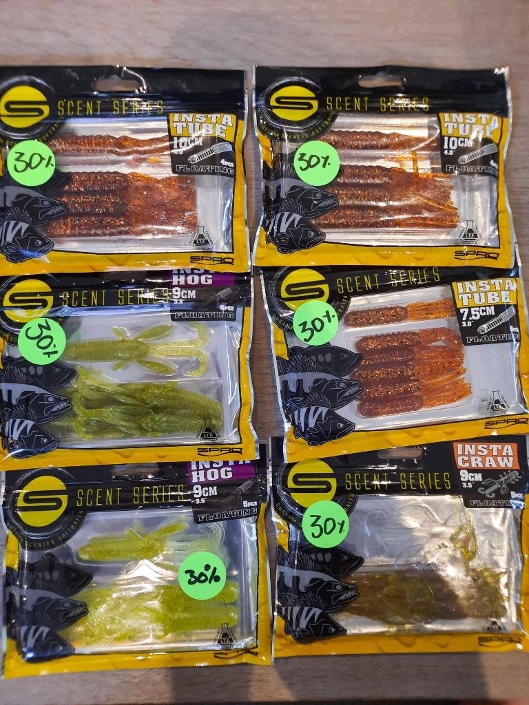 12x Spro Scent Series, Watersport en Boten, Ophalen of Verzenden, Nieuw, Complete set