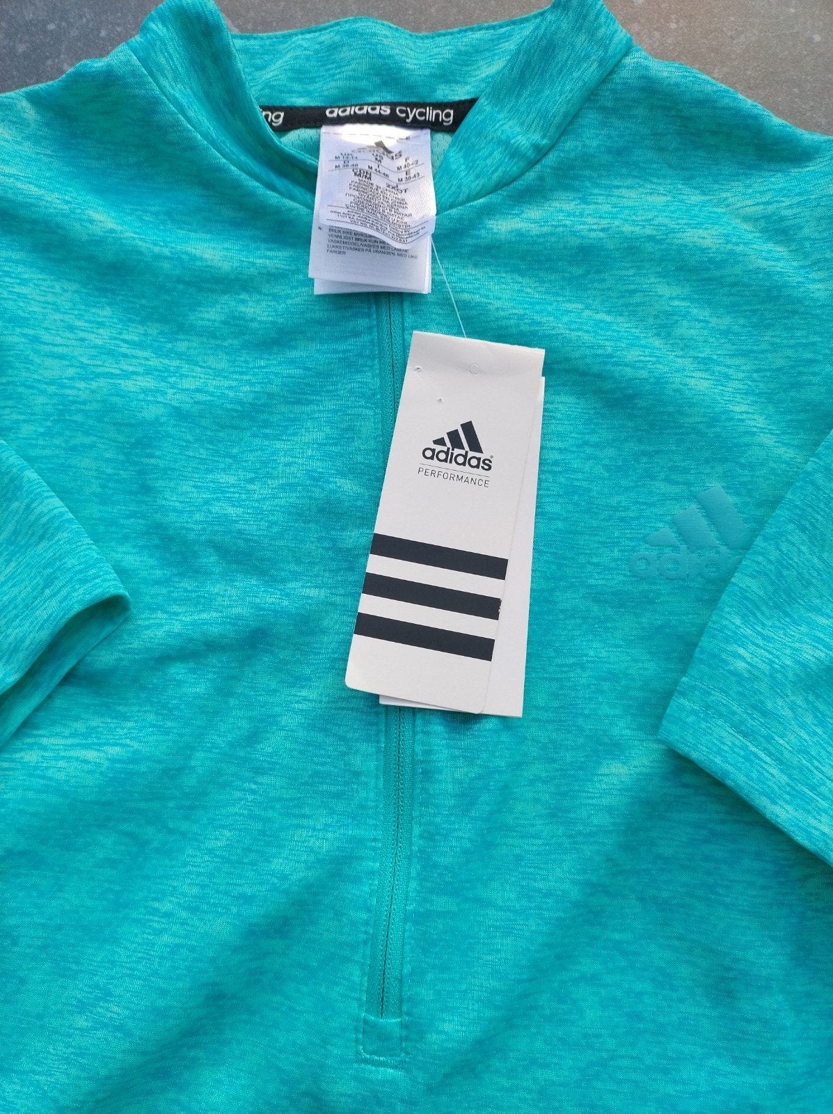 Nieuw Adidas fiets shirt dames met korte mouw, Ophalen, Blauw
