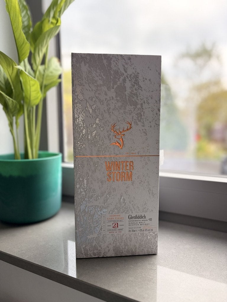 Glenfiddich 21 Years Winter Storm, Verzamelen, Ophalen of Verzenden, Nieuw, Overige typen