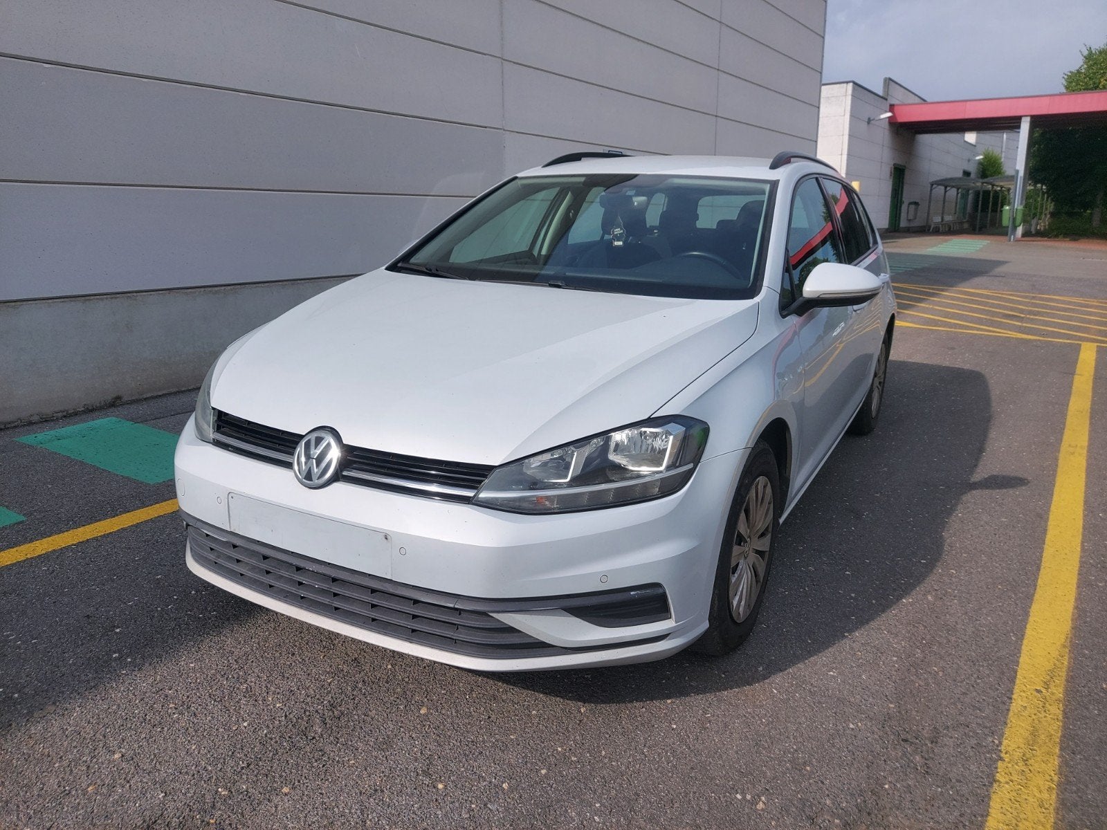 Vw golf 7 braek 1.6tdi 2017 airco navi 187000 km, Auto's, Voorwielaandrijving, Stof, 4 cilinders, 109 g/km