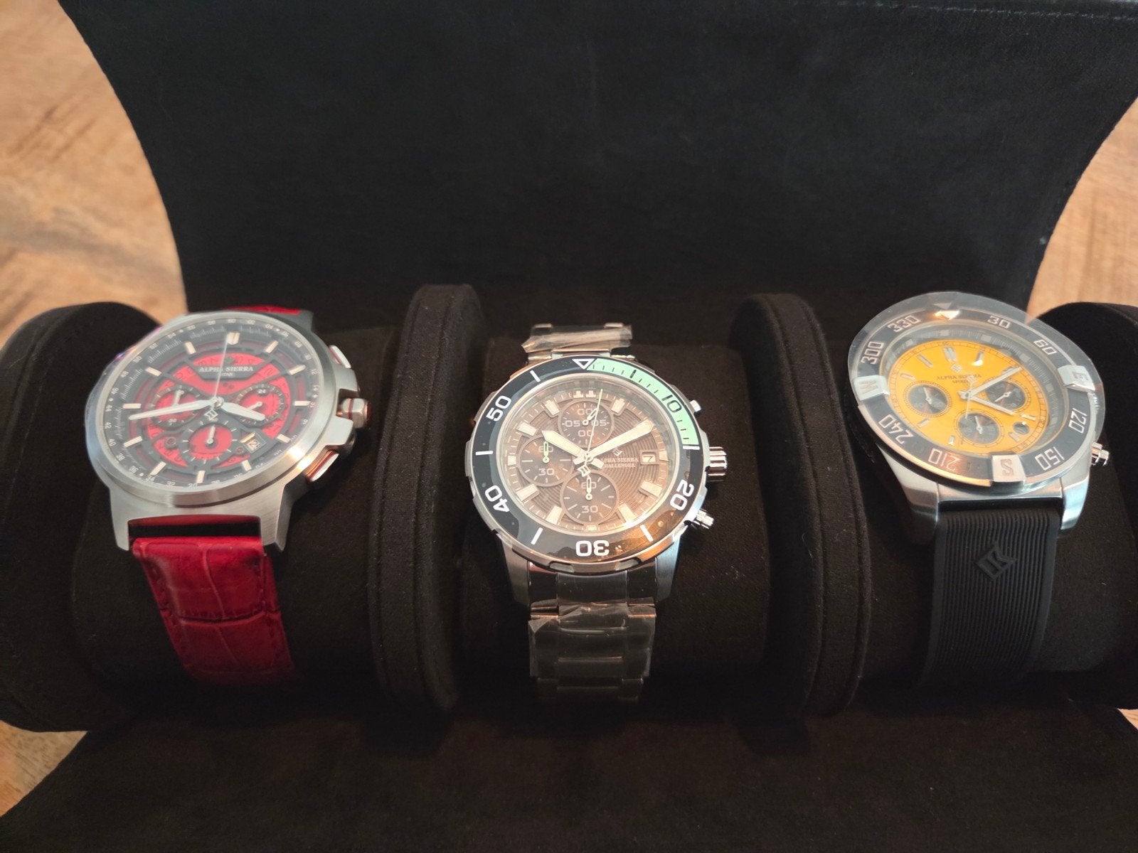 3 nieuwe horloges, Handtassen en Accessoires, Horloges | Heren, Ophalen of Verzenden
