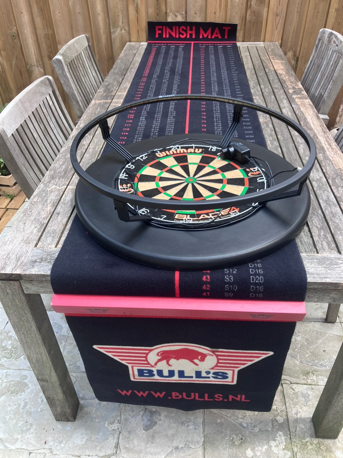 Volledig dartsset Winmau, Enlèvement, Comme neuf