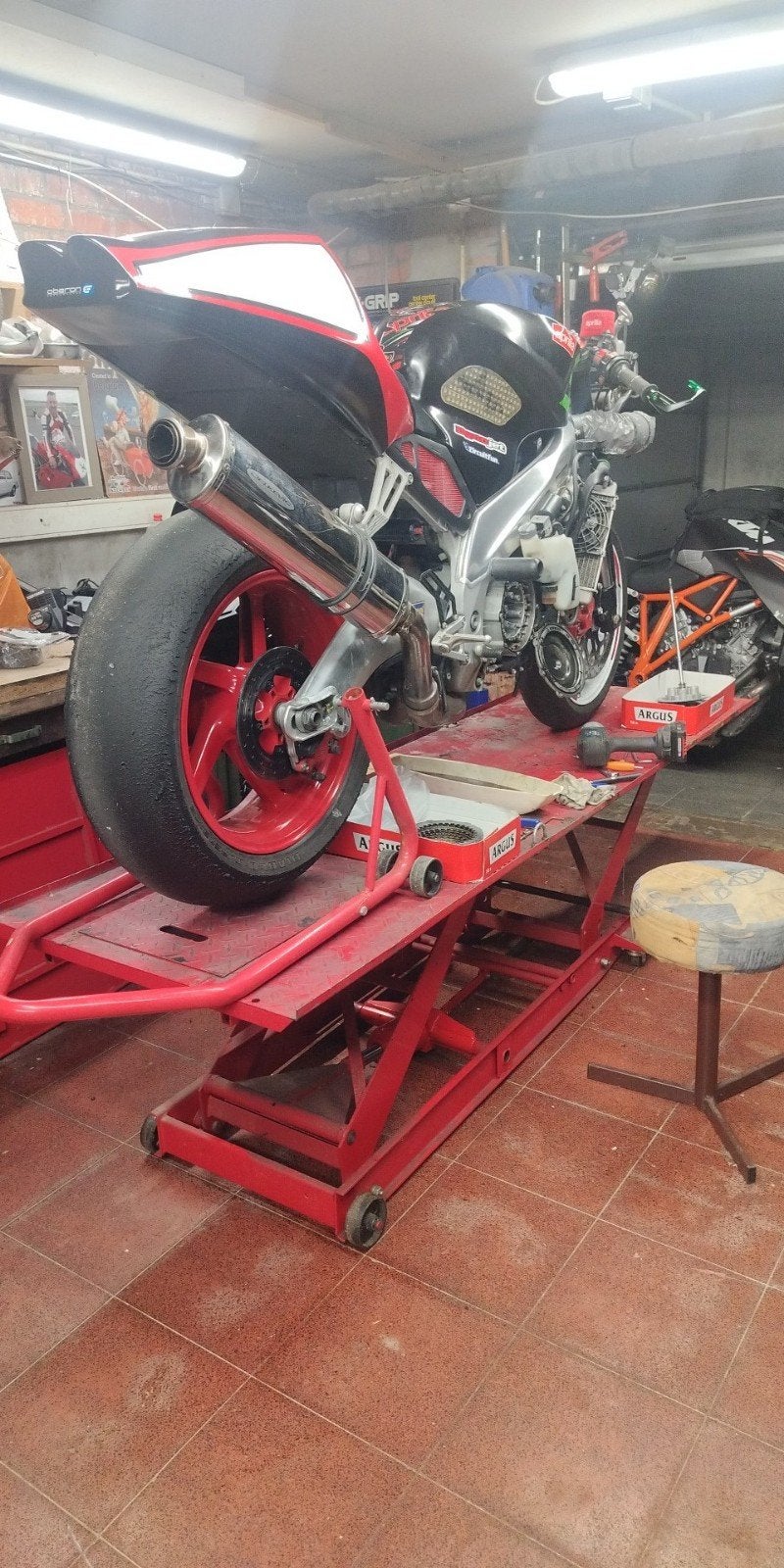 Aprilia RSV mille 1999, Particulier